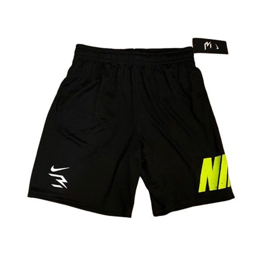 Boy's Large Athletic Shorts Black Pull-on w/ drawstring Nike 3 Brand